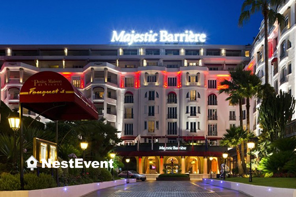 Hotel Majestic Barriere Cannes location salle de séminaire
